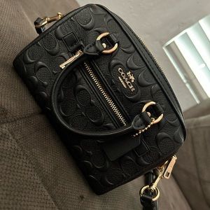 Coach mini Rowan black